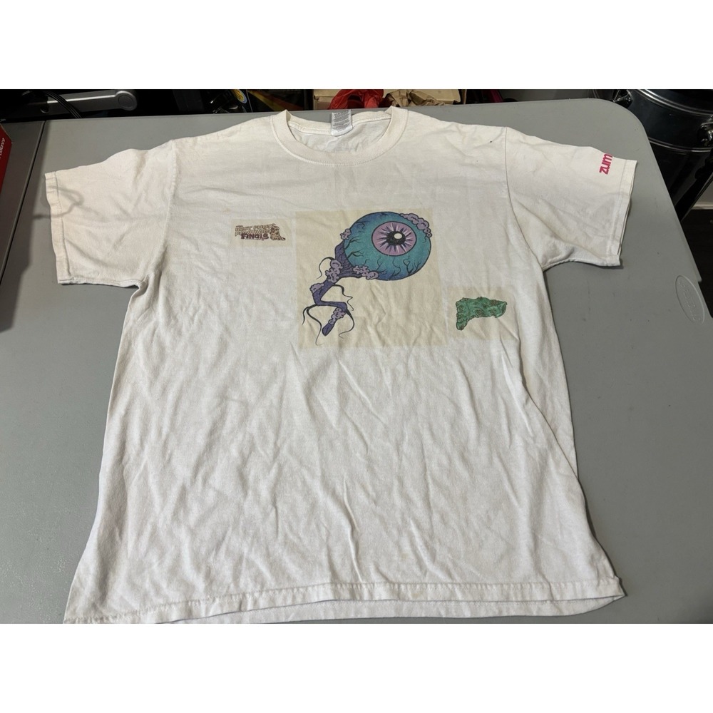 Vtg Zumiez L Best Foot Forward Finals White T Shirt